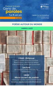 Poésie autour du monde