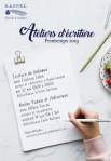 Atelier écriture printemps 2019